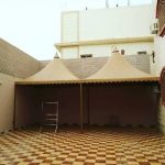 المظلات لدينا اشكال وتصاميم حديثة التركيب مع الضمان