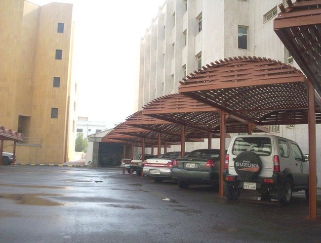 مظلات سيارات خشب احدث التصاميم وبأفضل الأسعار