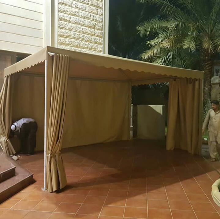 تركيب افضل انواع مظلات قماش للحدائق بالرياض 0535553929